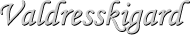 Valdresskigard, logo